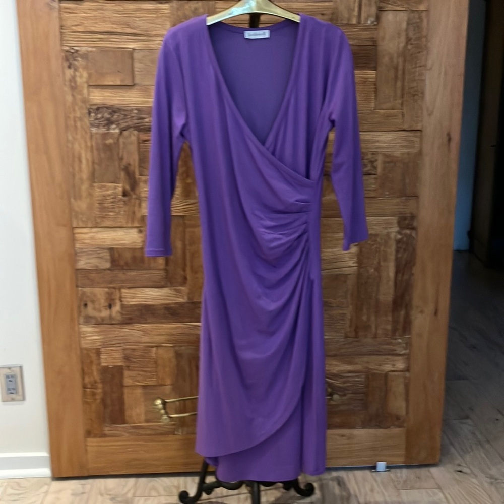 Never worn Kettlewell Colours Ophelia Faux Wrap Dress Violet Purple [